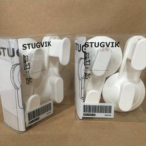 Ikea Stugvik suction bathroom hooks